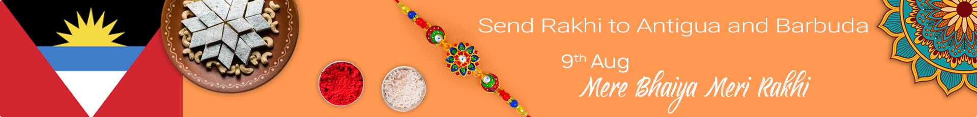 Send Rakhi to Antigua and Barbuda