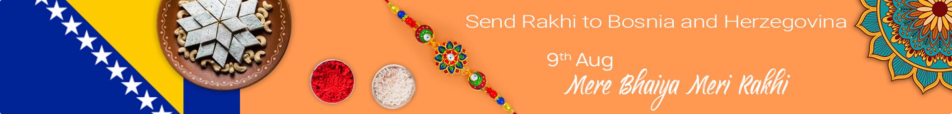 Send Rakhi to Bosnia and Herzegovina