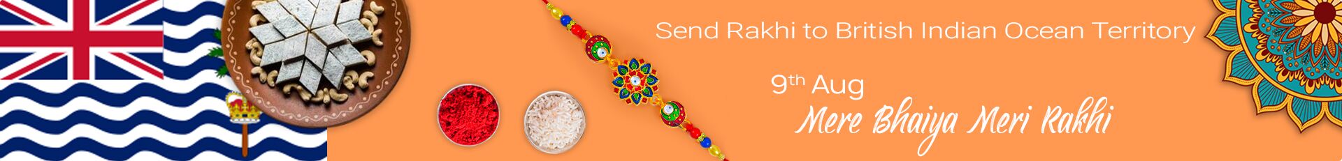 Send Rakhi to British Indian Ocean Territory