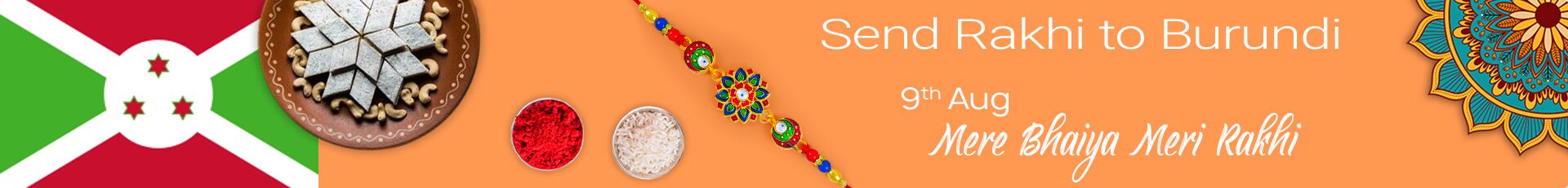 Send Rakhi to Burundi