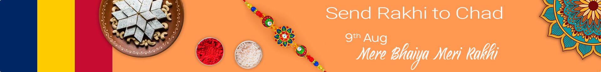 Send Rakhi to Chad