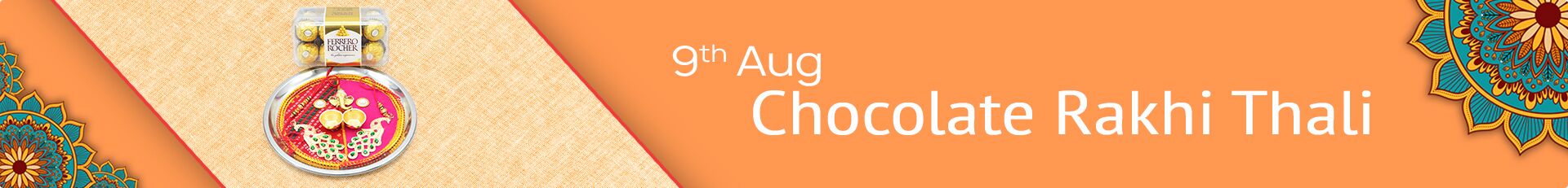 Chocolate Rakhi Thali