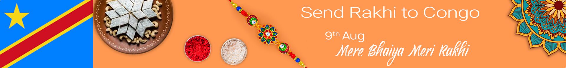 Send Rakhi to Congo