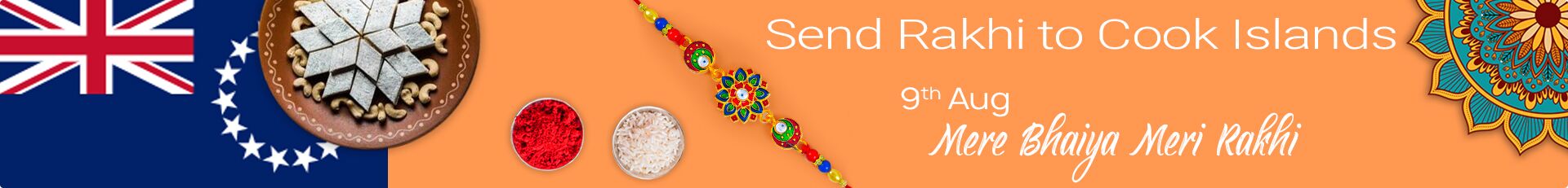 Send Rakhi to Cook Islands