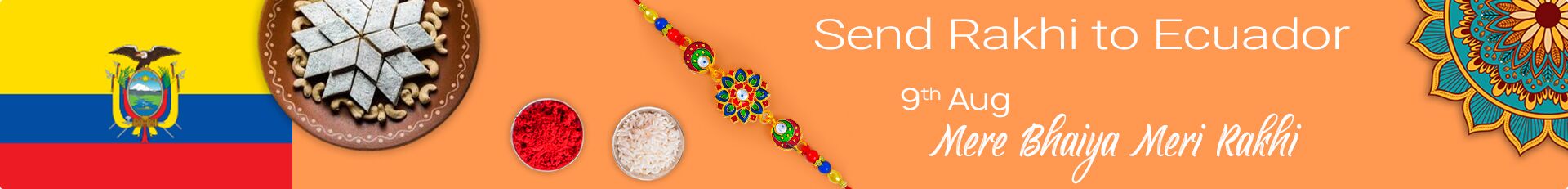 Send Rakhi to Ecuador
