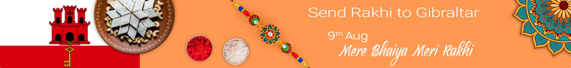 Send Rakhi to Gibraltar