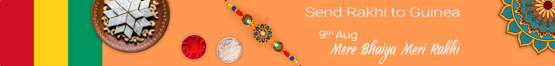 Send Rakhi to Guinea