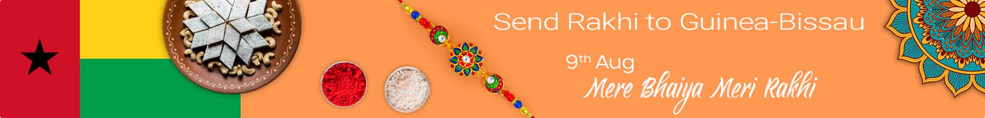 Send Rakhi to Guinea-Bissau