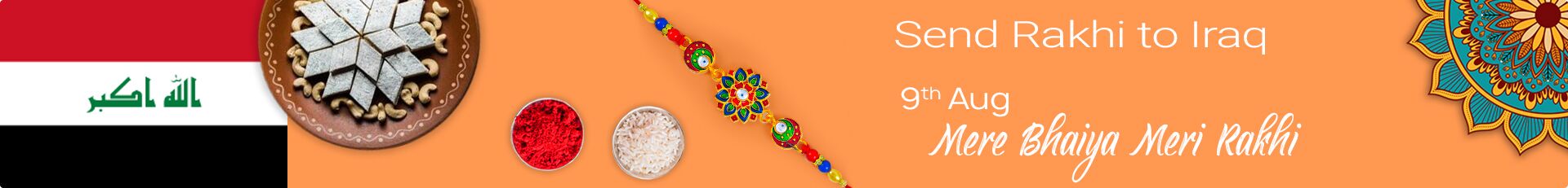 Send Rakhi to Iraq