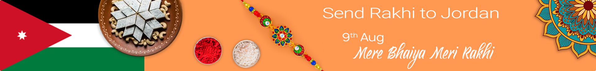 Send Rakhi to Jordan