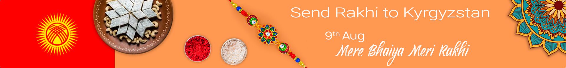 Send Rakhi to Kyrgyzstan