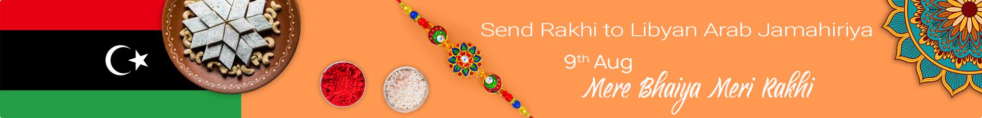 Send Rakhi to Libyan Arab Jamahiriya