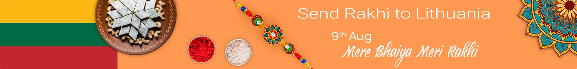 Send Rakhi to Lithuania