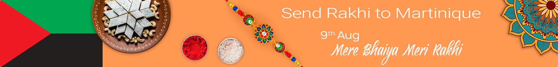 Send Rakhi to Martinique