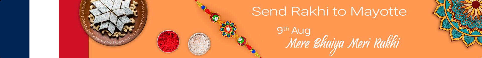 Send Rakhi to Mayotte