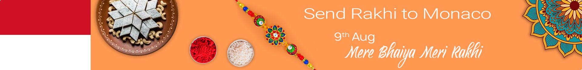 Send Rakhi to Monaco
