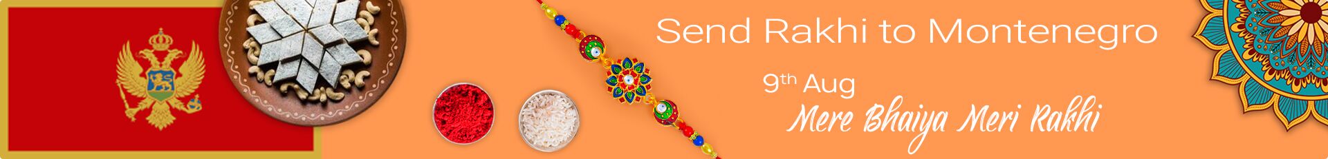Send Rakhi to Montenegro