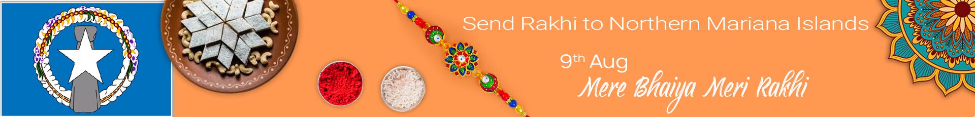 Send Rakhi to Northern Mariana Islands