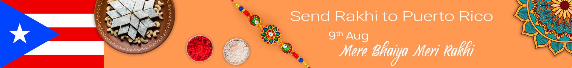 Send Rakhi to Puerto Rico
