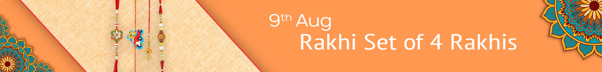 Rakhi Set of 4