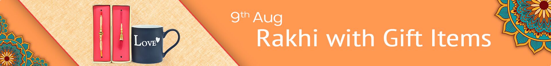 Order to Send Rakhi with Gift Items Online