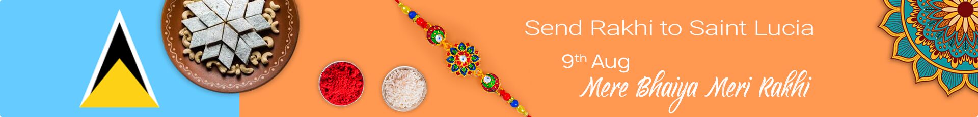 Send Rakhi to Saint Lucia