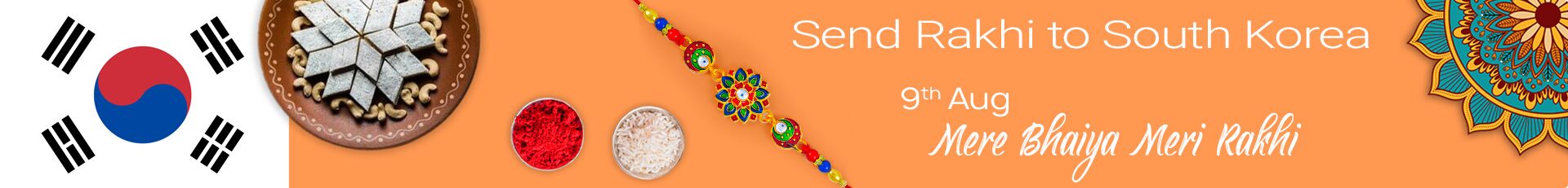 Send Rakhi to South Korea