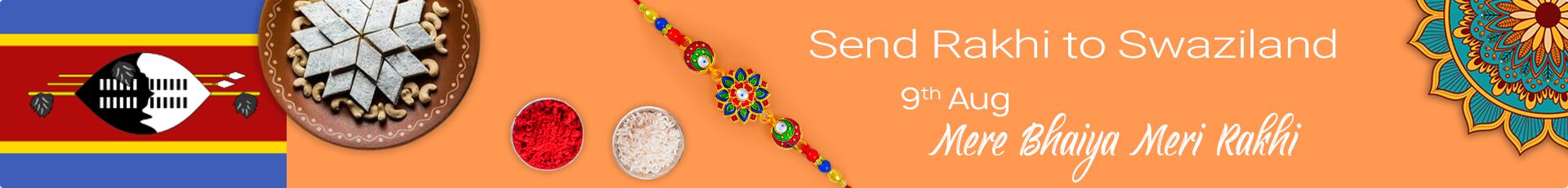 Send Rakhi to Swaziland