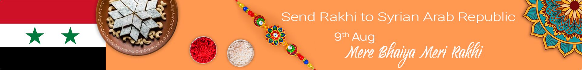 Send Rakhi to Syrian Arab Republic