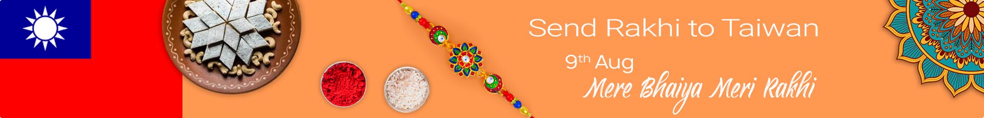 Send Rakhi to Taiwan