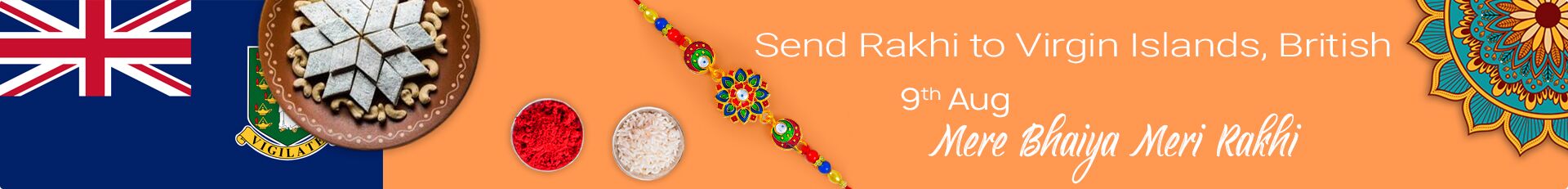 Send Rakhi to Virgin Islands, British