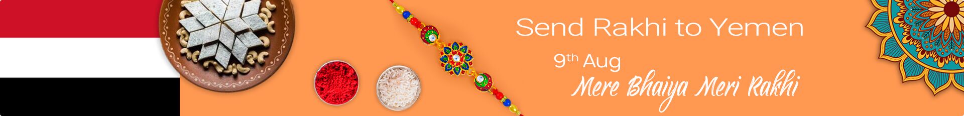 Send Rakhi to Yemen
