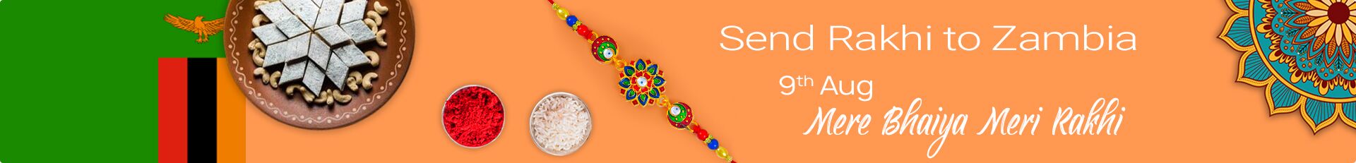 Send Rakhi to Zambia