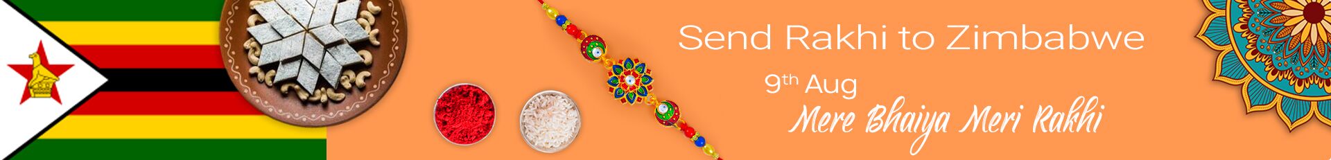 Send Rakhi to Zimbabwe
