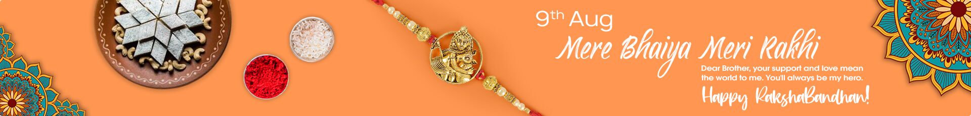 Send Rakhi Online Banner