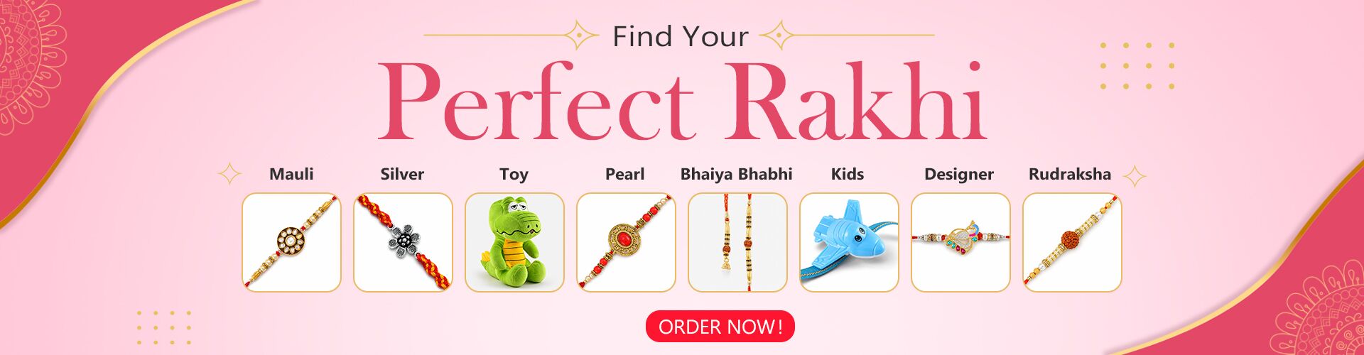Send Rakhi Online Banner