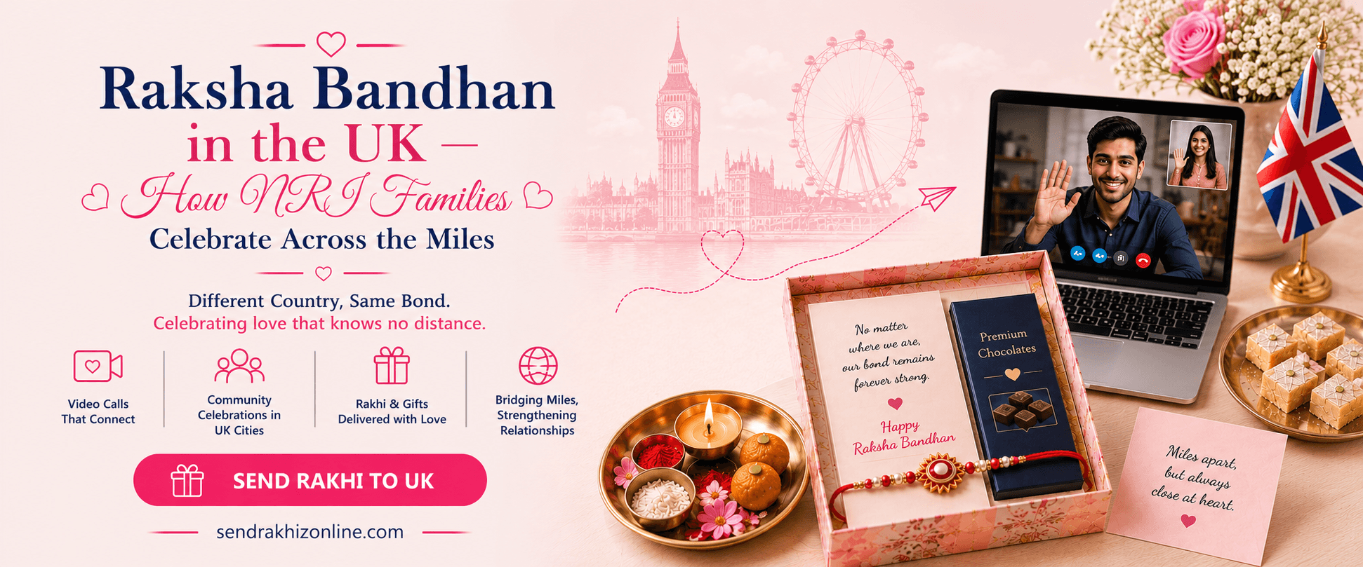 Raksha Bandhan in the UK — How NRI Families Celebrate Across the Miles