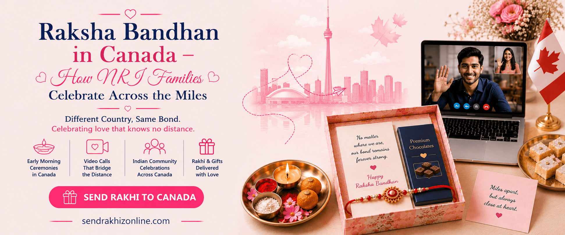 Raksha Bandhan in Canada — How NRI Families Celebrate Across the Miles