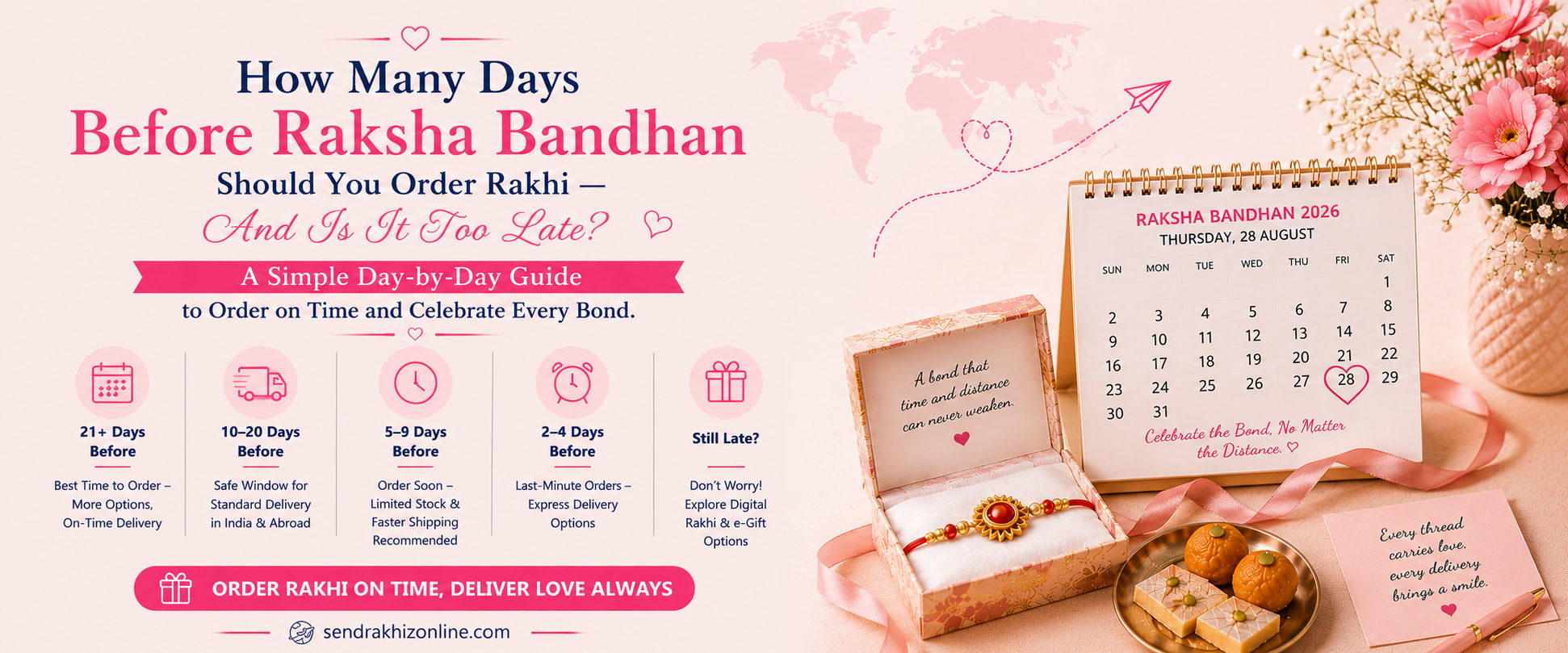 How Many Days Before Raksha Bandhan Should You Order Rakhi — And Is It Too Late?